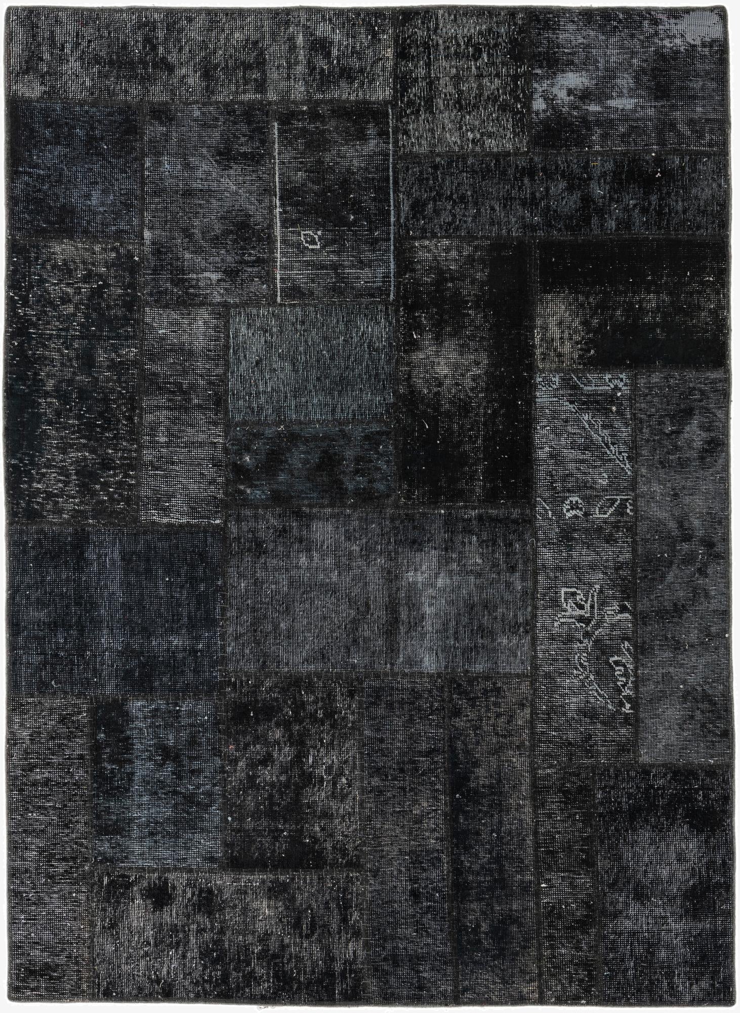 5' x 6' 8  Hand Knotted Ultra Vintage Persian Wool Rug