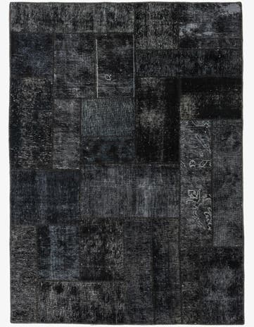 5' x 6' 8 Hand Knotted Ultra Vintage Persian Wool Rug