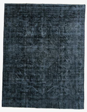 9' 8 x 12' 4 Hand Knotted Ultra Vintage Persian Wool Rug