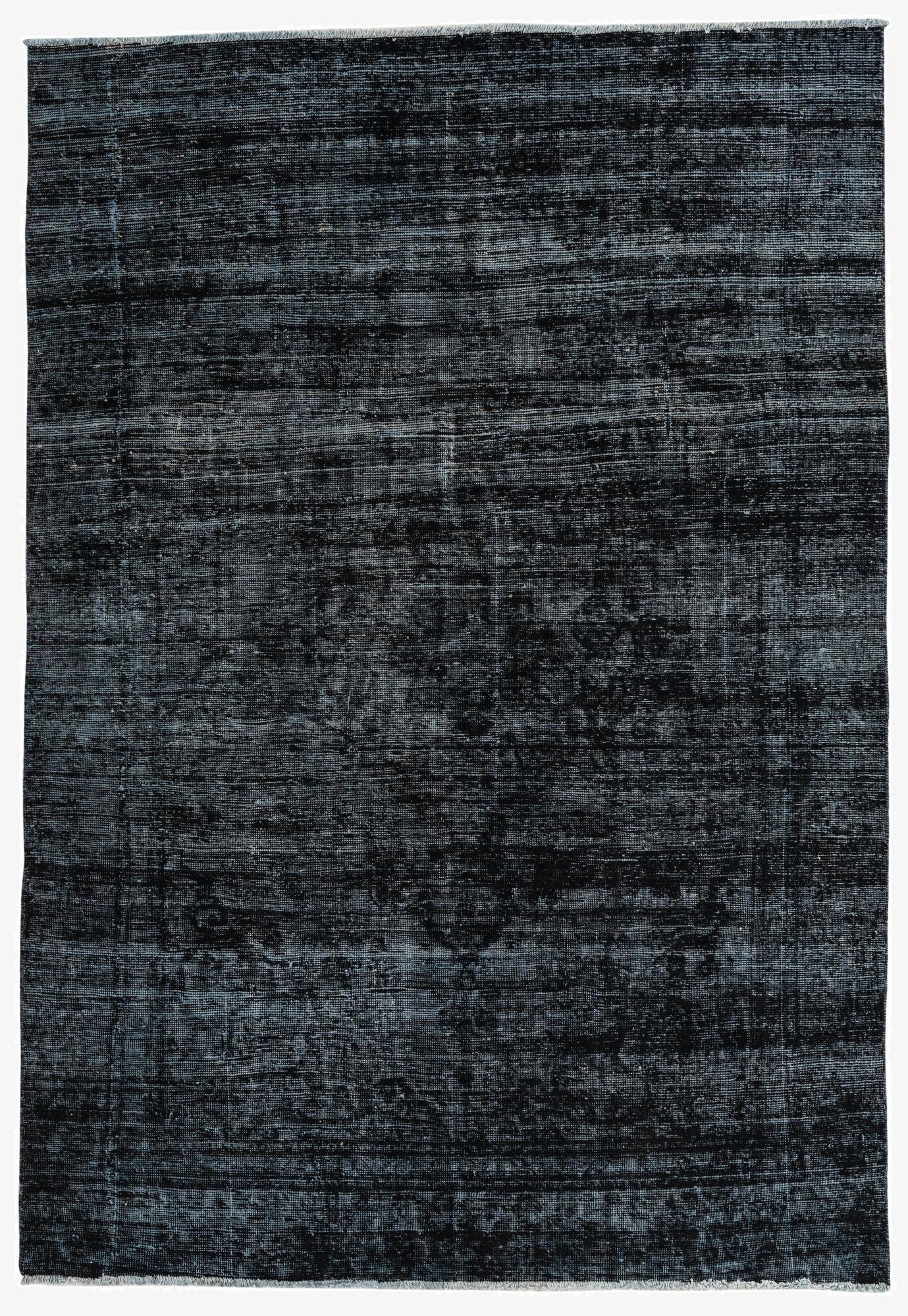 6' 3 x 9'  Hand Knotted Ultra Vintage Persian Wool Rug