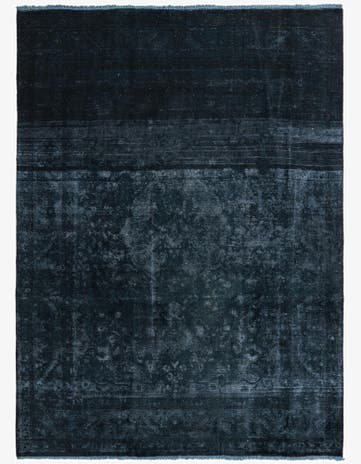 7' 10 x 10' 10 Hand Knotted Ultra Vintage Persian Wool Rug