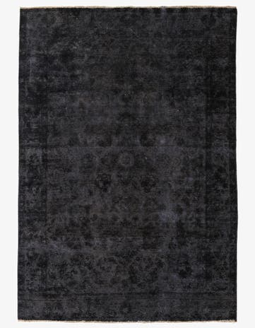 6' 5 x 9' 6 Hand Knotted Ultra Vintage Persian Wool Rug