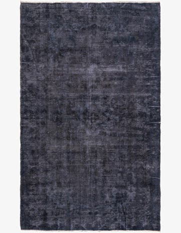 4' 6 x 7' 6 Hand Knotted Ultra Vintage Persian Wool Rug