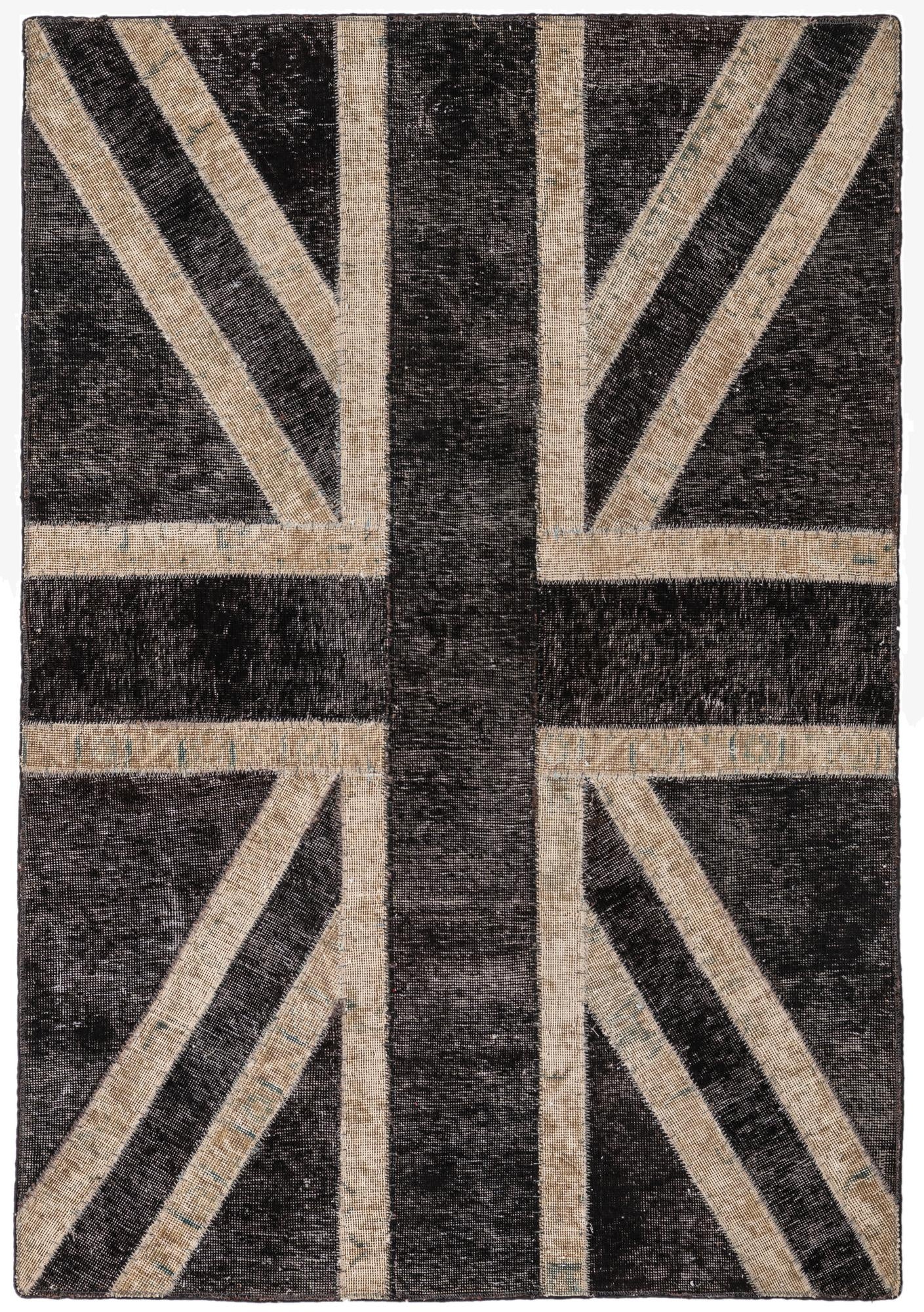 4' x 5' 10  Hand Knotted Ultra Vintage Persian Wool Rug