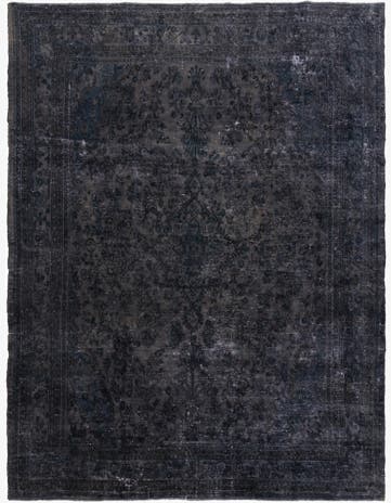 10' 4 x 14' Hand Knotted Ultra Vintage Persian Wool Rug