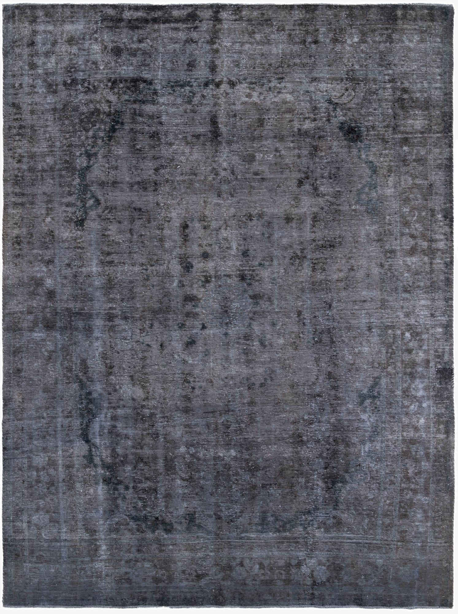 9' 4 x 12' 7  Hand Knotted Ultra Vintage Persian Wool Rug