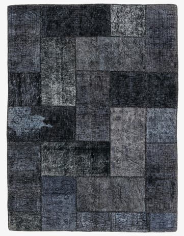 5' x 6' 8 Hand Knotted Ultra Vintage Persian Wool Rug