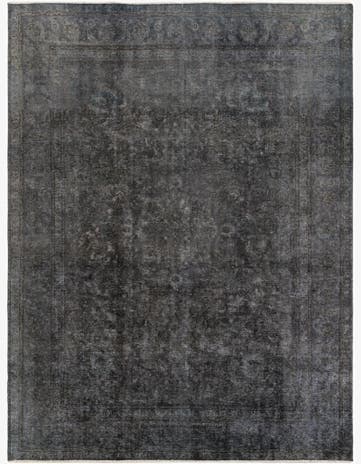 9' 7 x 12' 6 Hand Knotted Ultra Vintage Persian Wool Rug