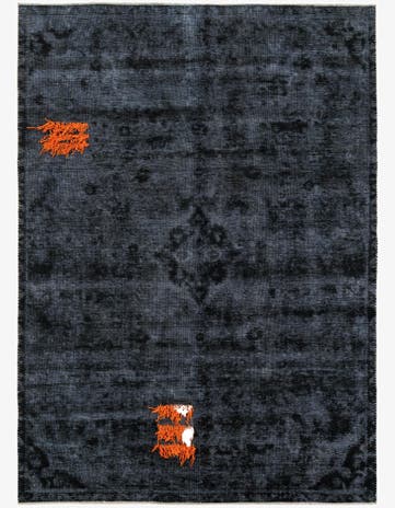 7' 6 x 10' 2 Hand Knotted Ultra Vintage Persian Wool Rug