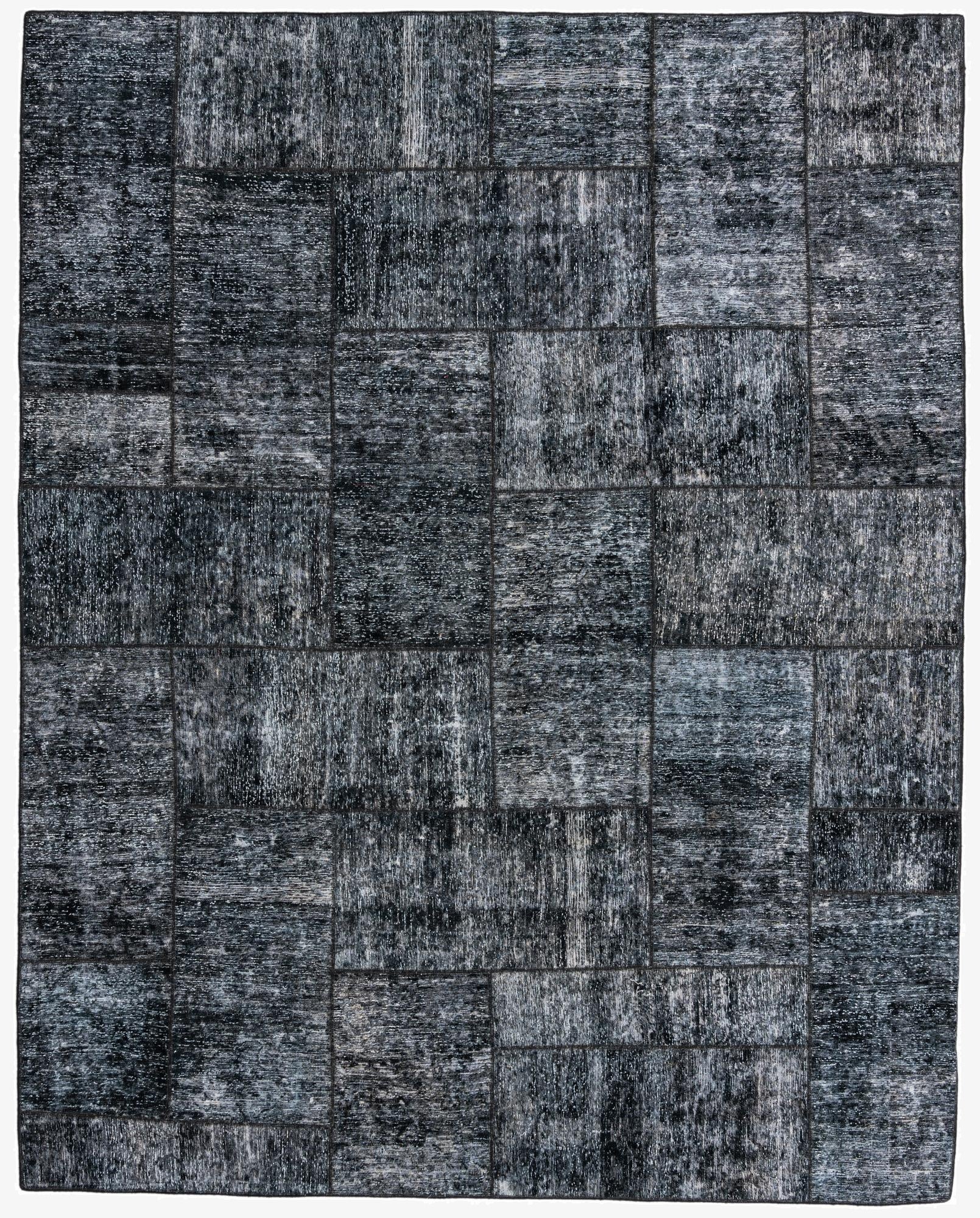 7' 11 x 10'  Hand Knotted Ultra Vintage Persian Wool Rug