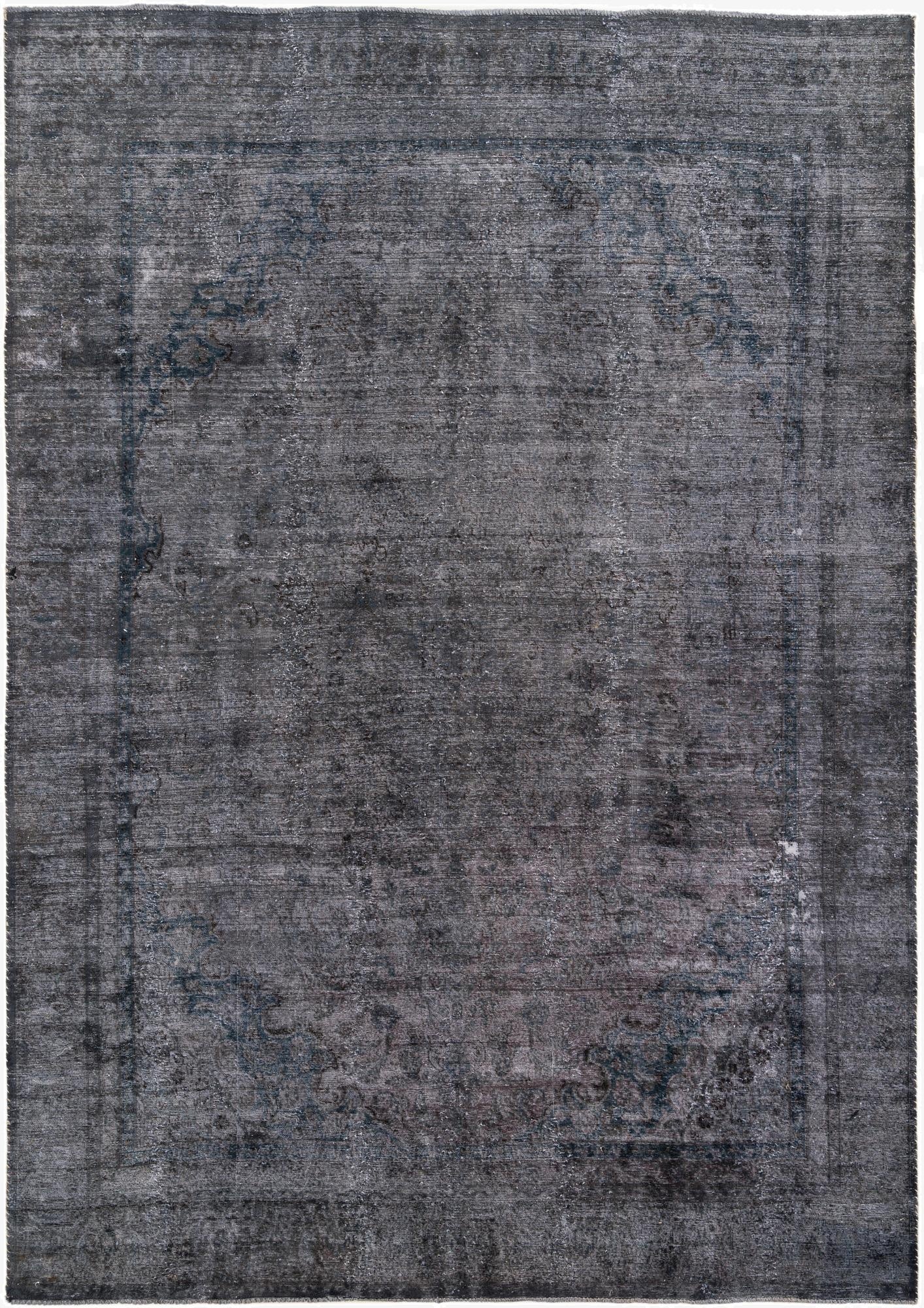 8' 8 x 12' 1  Hand Knotted Ultra Vintage Persian Wool Rug