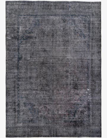 8' 8 x 12' 1 Hand Knotted Ultra Vintage Persian Wool Rug