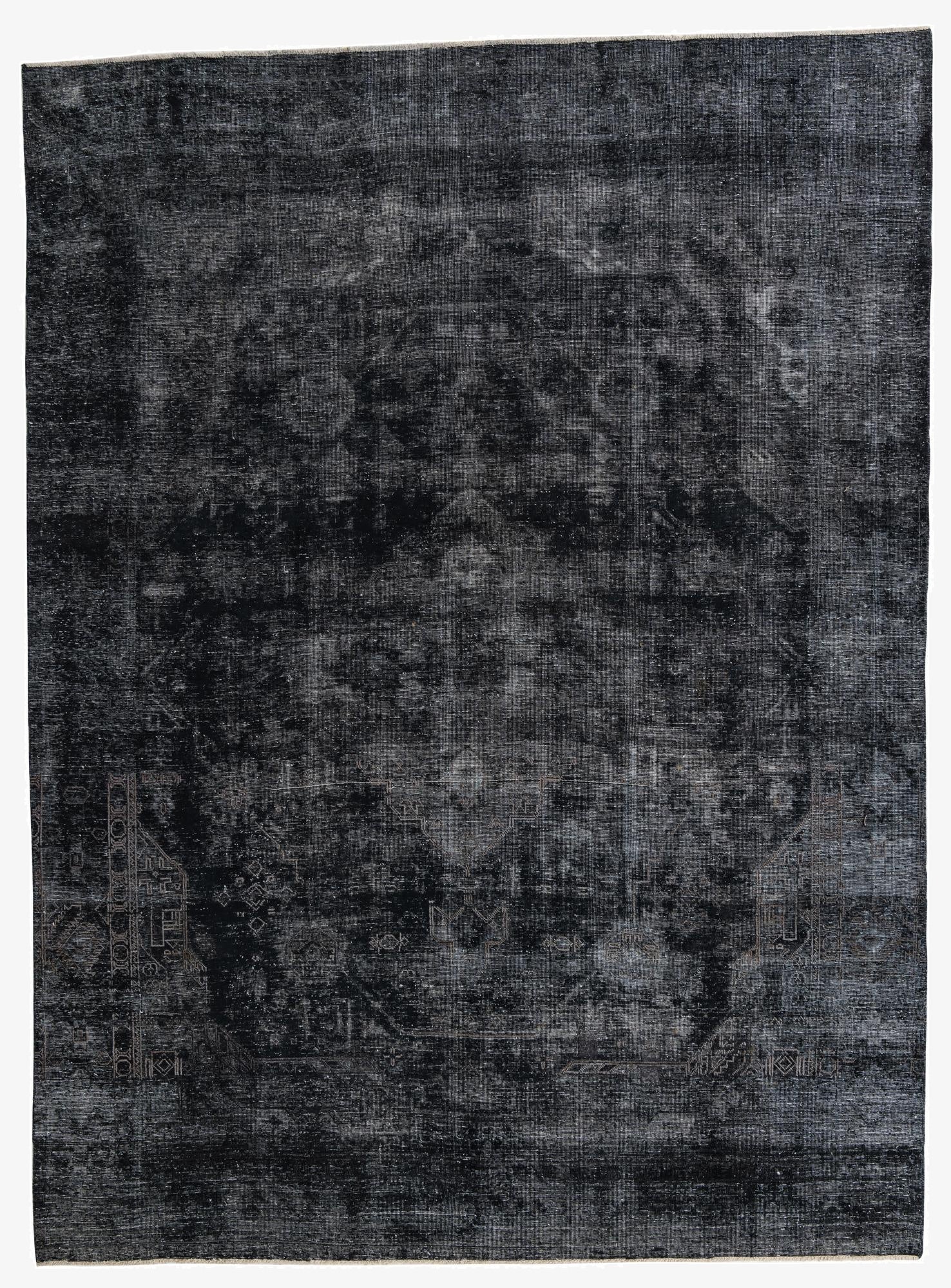 9' 2 x 12' 4  Hand Knotted Ultra Vintage Persian Wool Rug