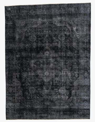 9' 2 x 12' 4 Hand Knotted Ultra Vintage Persian Wool Rug