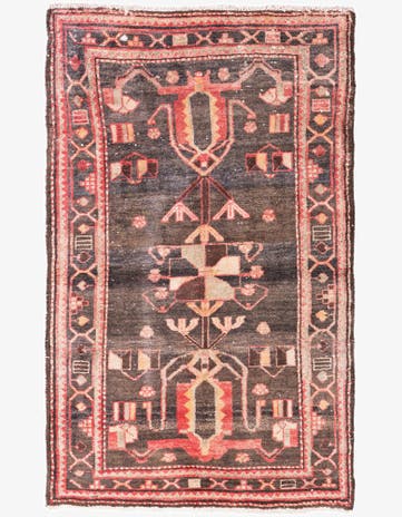 3' 1 x 5' 1 Hand Knotted Ultra Vintage Persian Wool Rug