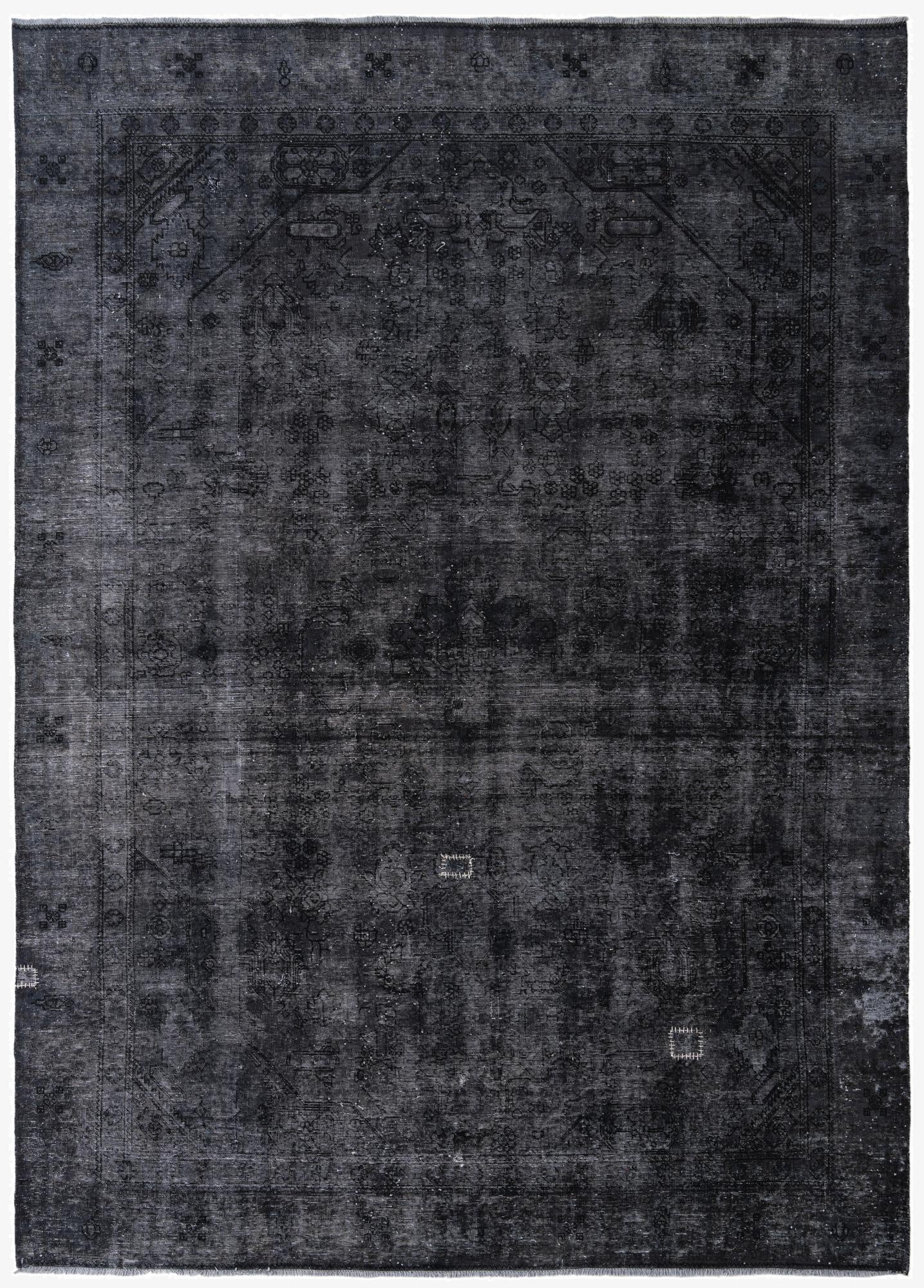 8' 10 x 12' 6  Hand Knotted Ultra Vintage Persian Wool Rug