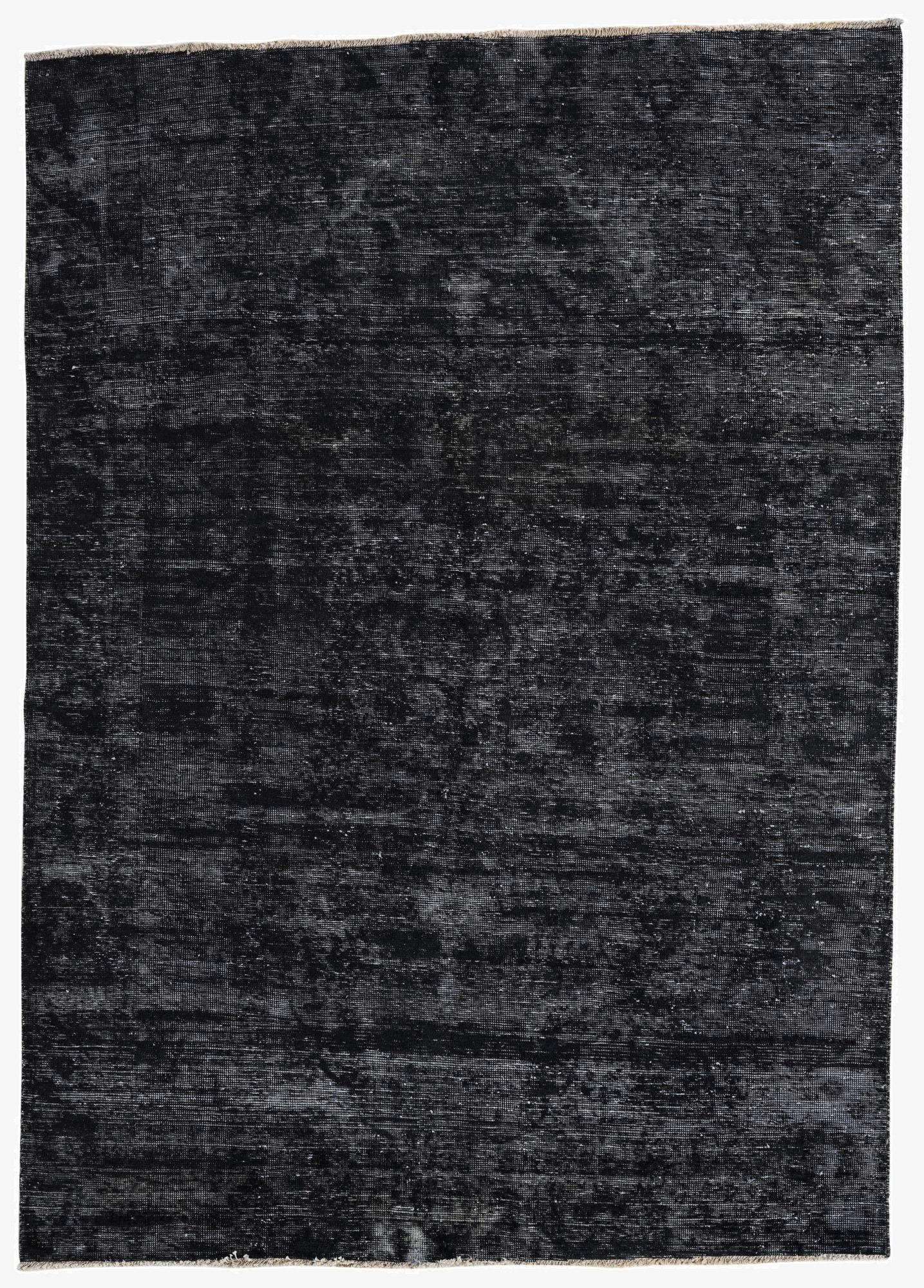 6' 2 x 8' 8  Hand Knotted Ultra Vintage Persian Wool Rug