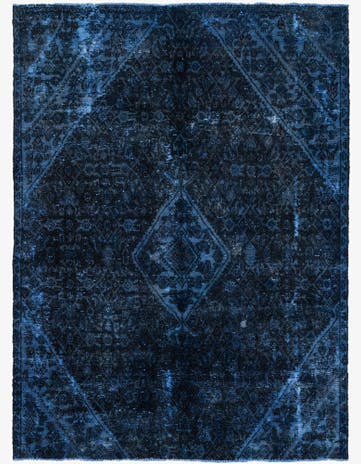 5' 7 x 7' 8 Hand Knotted Ultra Vintage Persian Wool Rug