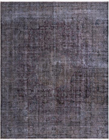 9' 10 x 12' 8 Hand Knotted Ultra Vintage Persian Wool Rug