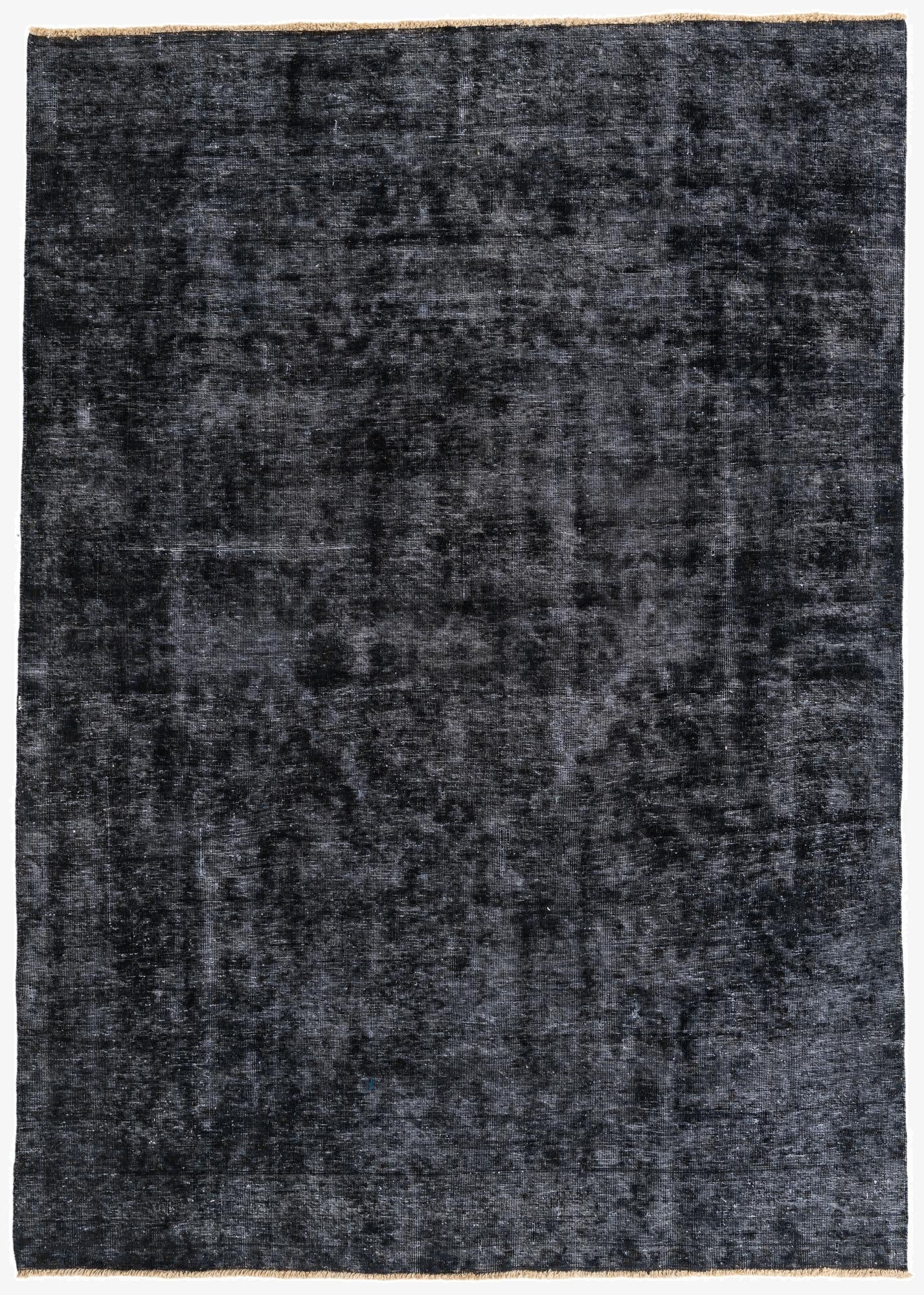 6' 7 x 9' 4  Hand Knotted Ultra Vintage Persian Wool Rug