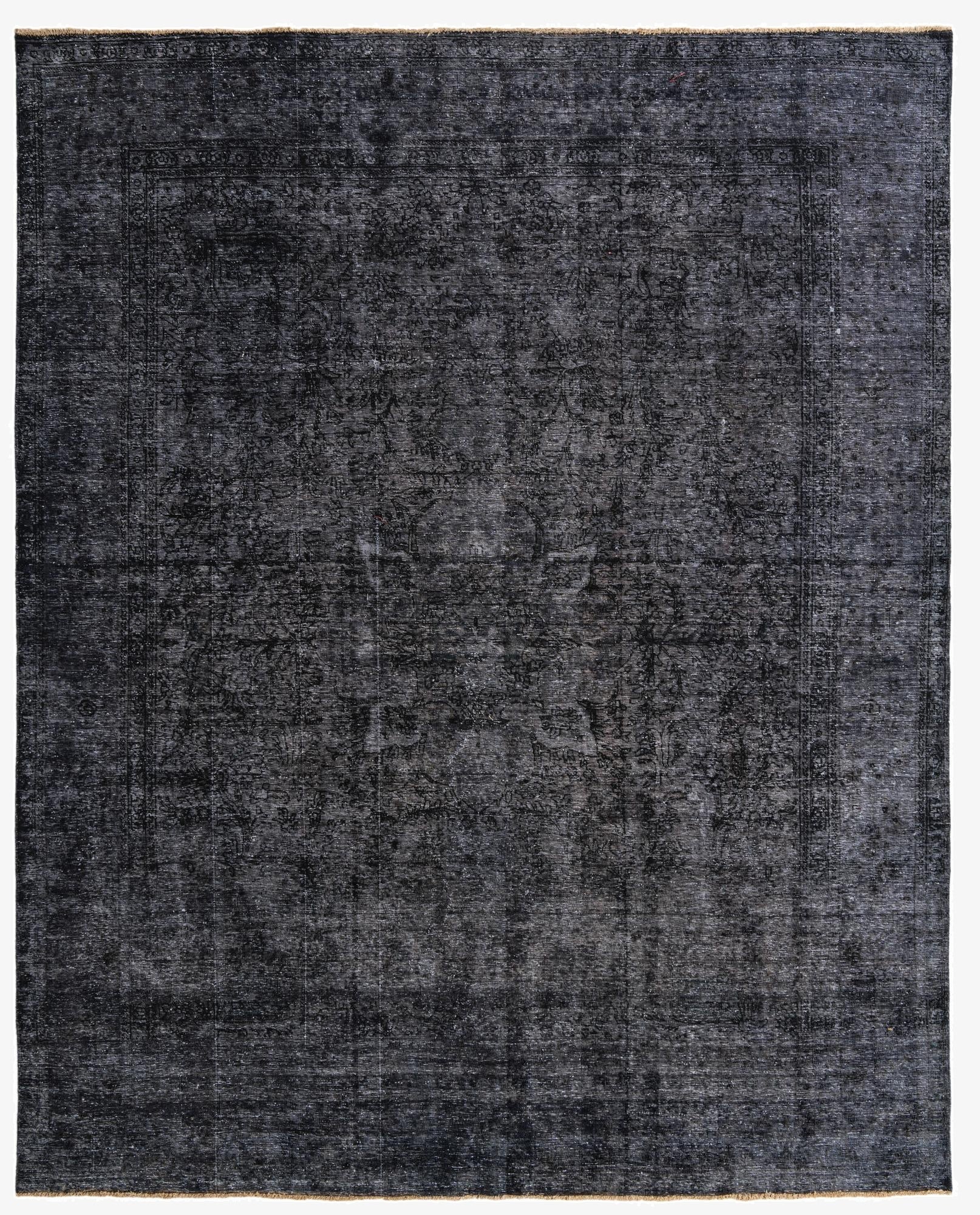 9' 7 x 11' 10  Hand Knotted Ultra Vintage Persian Wool Rug