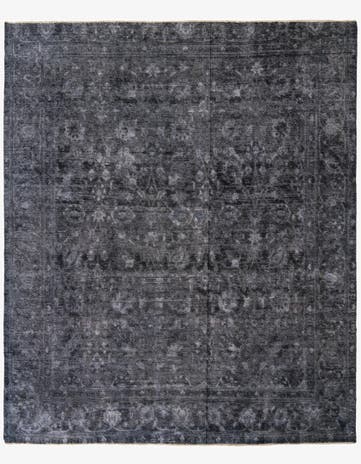 9' 9 x 11' 9 Hand Knotted Ultra Vintage Persian Wool Rug