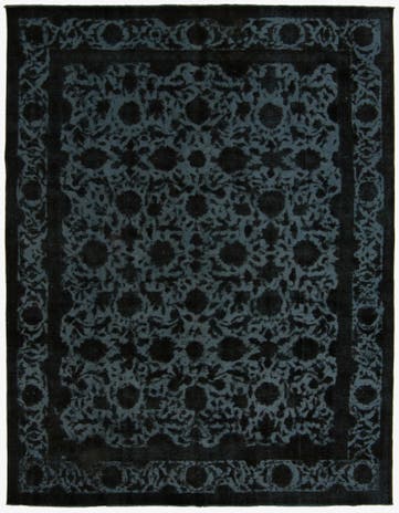 9' 6 x 12' 3 Hand Knotted Ultra Vintage Persian Wool Rug