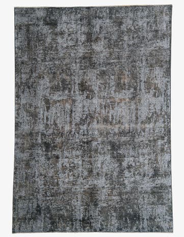 7' x 9' 10 Hand Knotted Ultra Vintage Persian Wool Rug