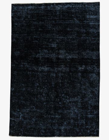 6' 4 x 9' 5 Hand Knotted Ultra Vintage Persian Wool Rug