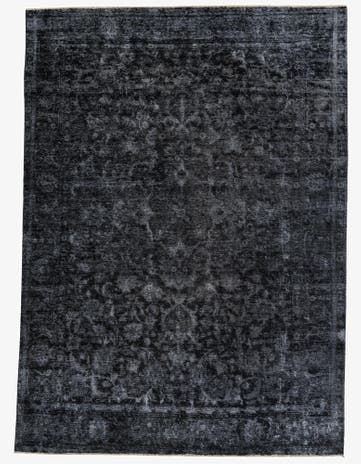 8' x 11' Hand Knotted Ultra Vintage Persian Wool Rug