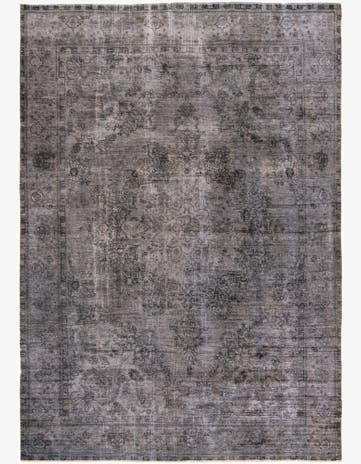 7' 10 x 11' 5 Hand Knotted Ultra Vintage Persian Wool Rug