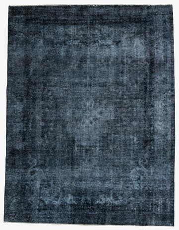 9' 5 x 12' 4 Hand Knotted Ultra Vintage Persian Wool Rug