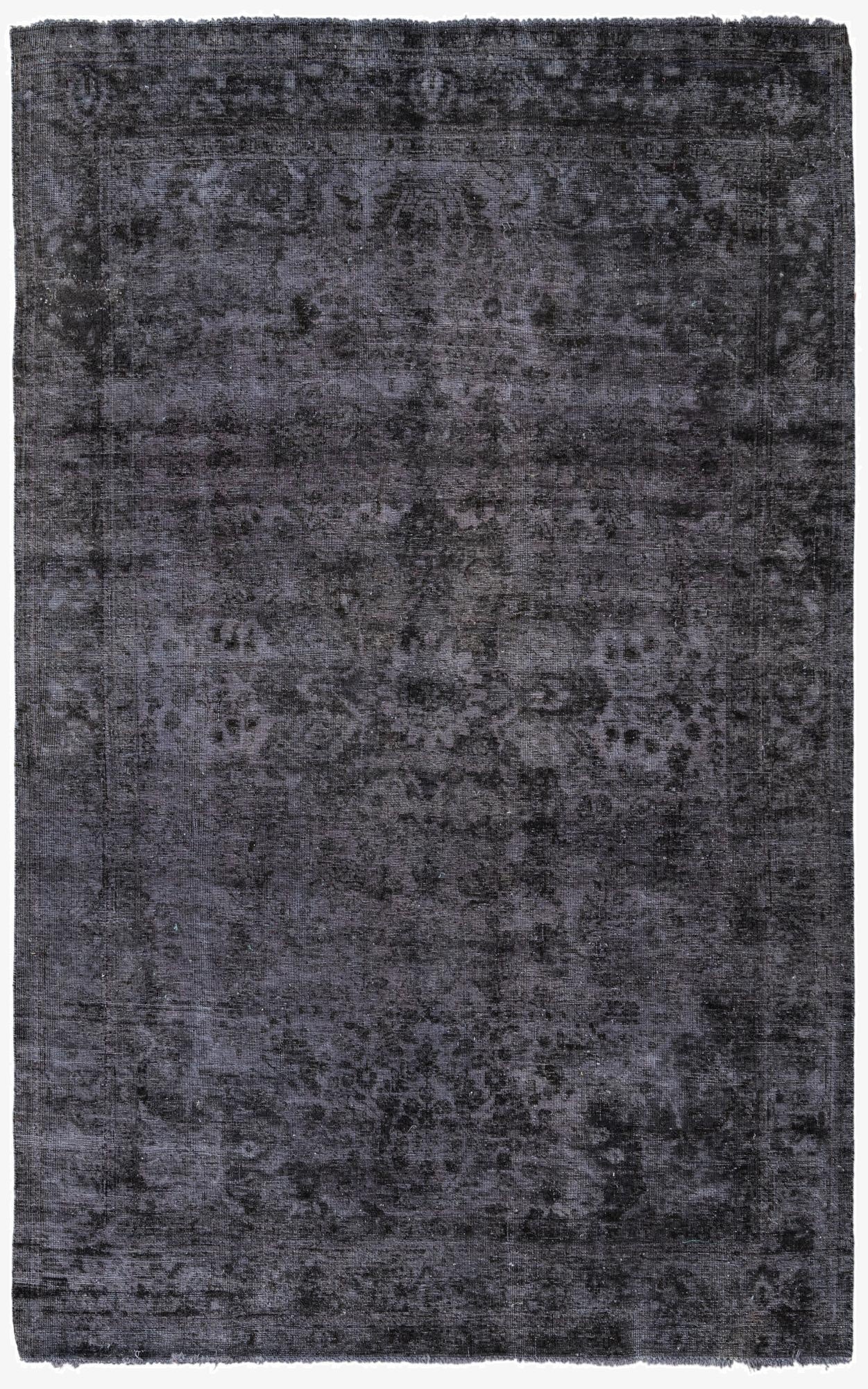 6' 6 x 10' 3  Hand Knotted Ultra Vintage Persian Wool Rug