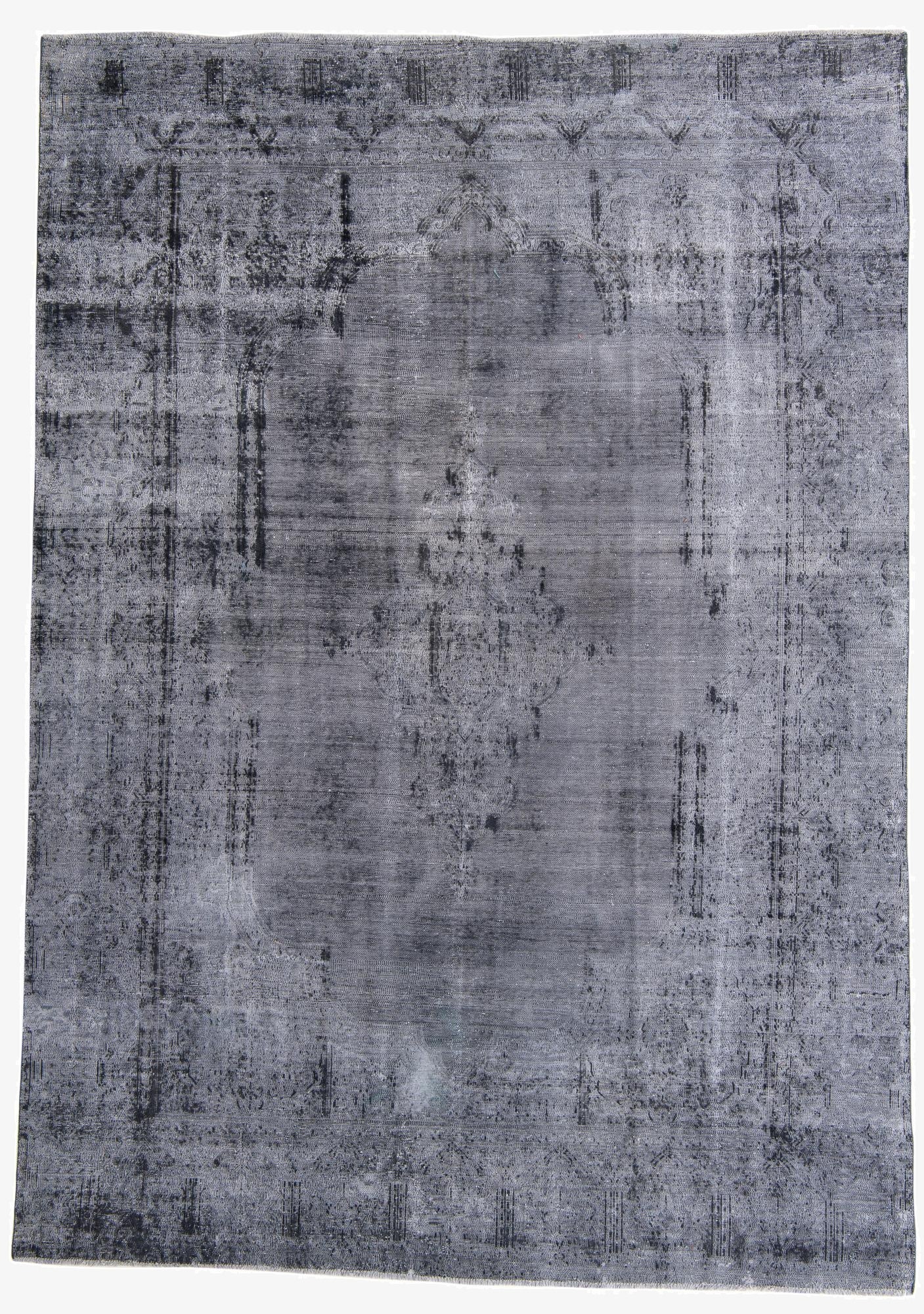 9' 1 x 12' 8  Hand Knotted Ultra Vintage Persian Wool Rug