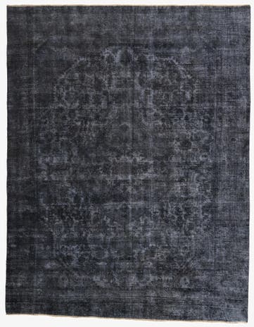 9' 3 x 11' 10 Hand Knotted Ultra Vintage Persian Wool Rug