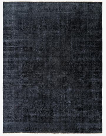 9' 2 x 12' 5 Hand Knotted Ultra Vintage Persian Wool Rug