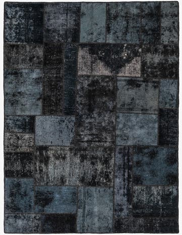 5' x 6' 8 Hand Knotted Ultra Vintage Persian Wool Rug