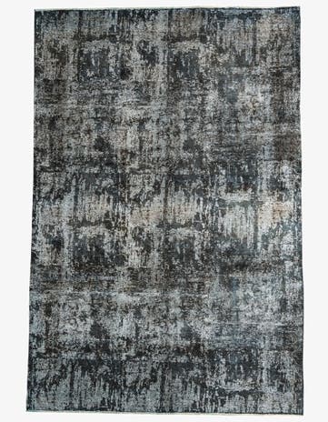 8' 9 x 12' 10 Hand Knotted Ultra Vintage Persian Wool Rug