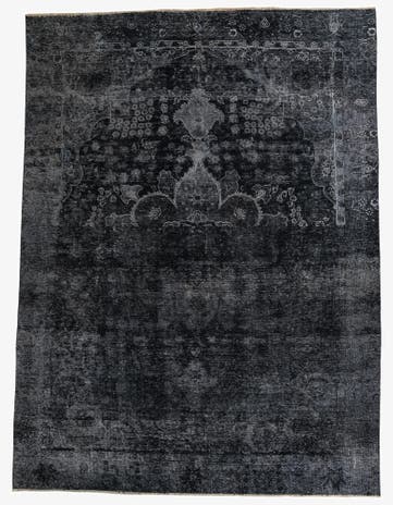 9' x 12' 1 Hand Knotted Ultra Vintage Persian Wool Rug