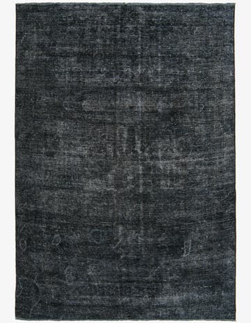 6' 10 x 9' 7 Hand Knotted Ultra Vintage Persian Wool Rug