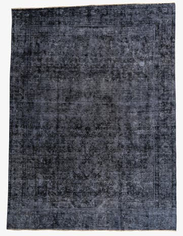 9' 9 x 13' 4 Hand Knotted Ultra Vintage Persian Wool Rug