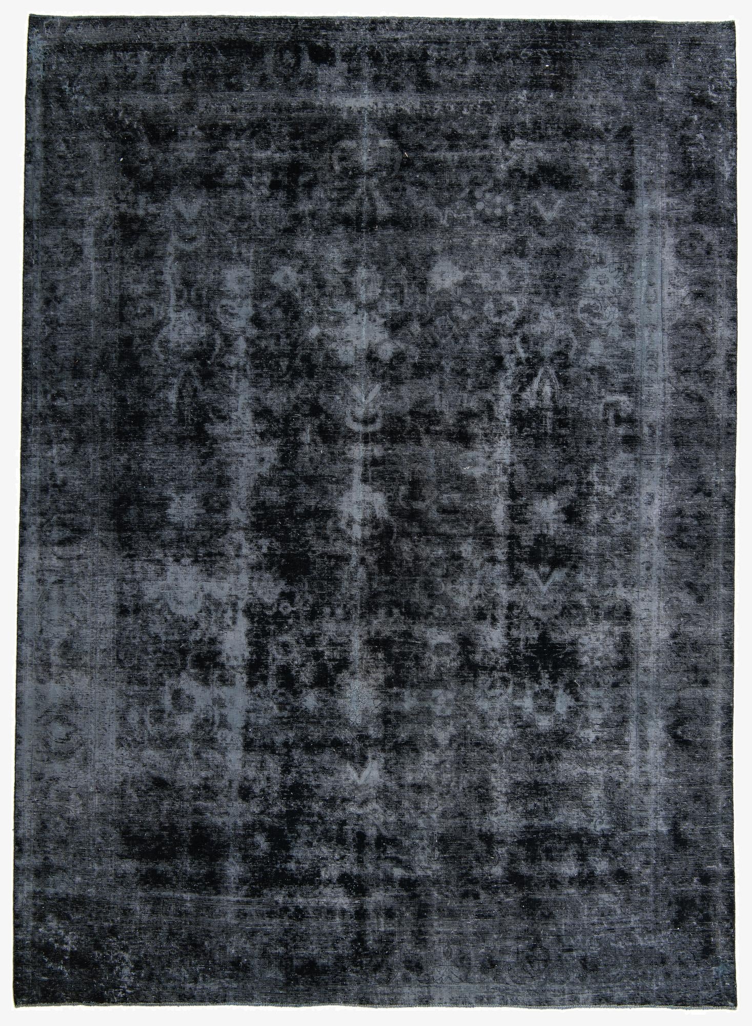 9' 4 x 12' 6  Hand Knotted Ultra Vintage Persian Wool Rug