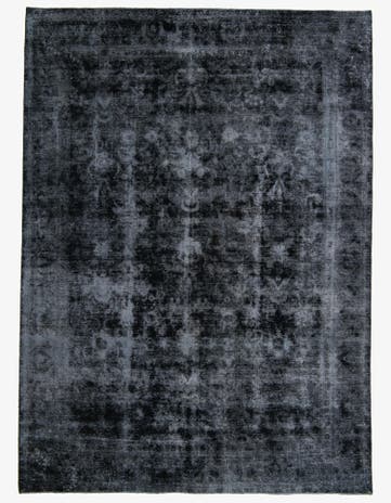 9' 4 x 12' 6 Hand Knotted Ultra Vintage Persian Wool Rug