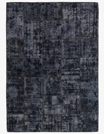 5' 8 x 7' 10 Hand Knotted Ultra Vintage Persian Wool Rug