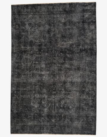 6' 2 x 9' 7 Hand Knotted Ultra Vintage Persian Wool Rug