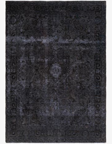 6' 5 x 9' 3 Hand Knotted Ultra Vintage Persian Wool Rug