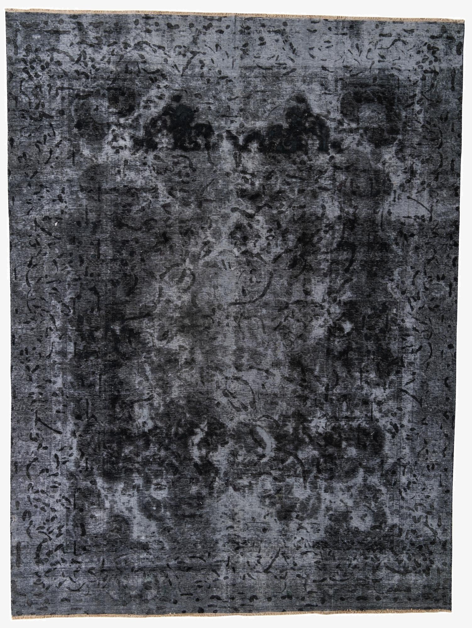 9' 4 x 12' 6  Hand Knotted Ultra Vintage Persian Wool Rug