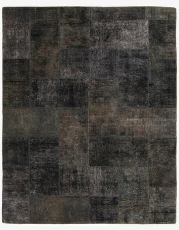 6' 9 x 8' 6 Hand Knotted Ultra Vintage Persian Wool Rug