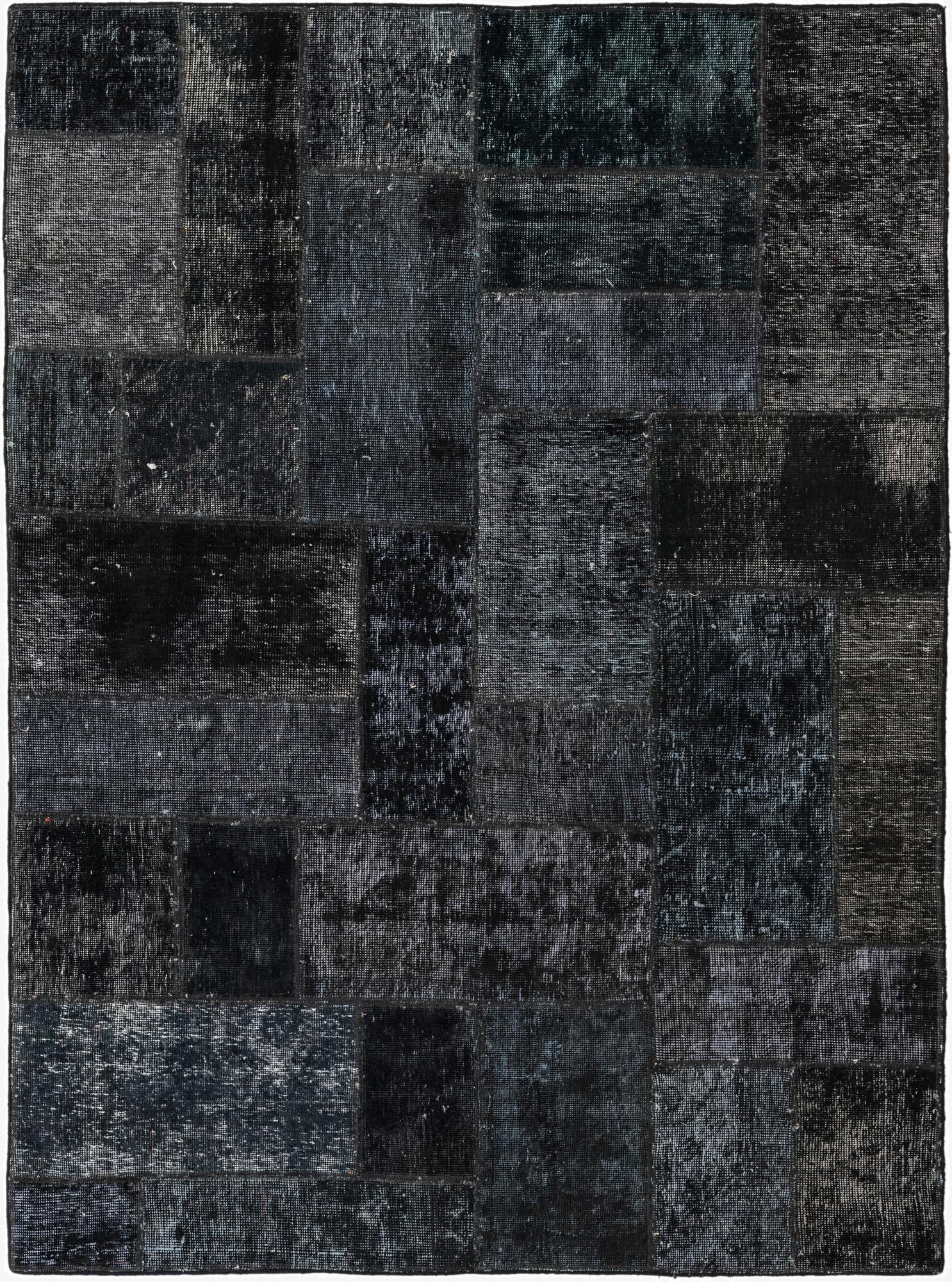 4' 10 x 6' 7  Hand Knotted Ultra Vintage Persian Wool Rug