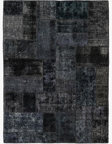 4' 10 x 6' 7 Hand Knotted Ultra Vintage Persian Wool Rug